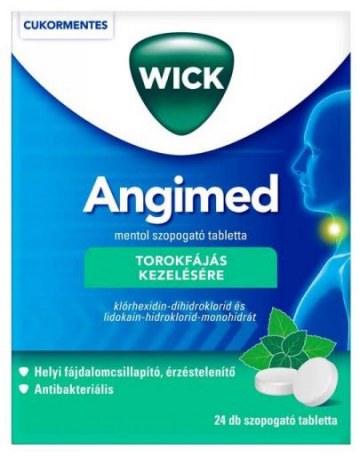 ANGIMED MENTOL SZOPOGATO TABL. 24X  /ANGISED/