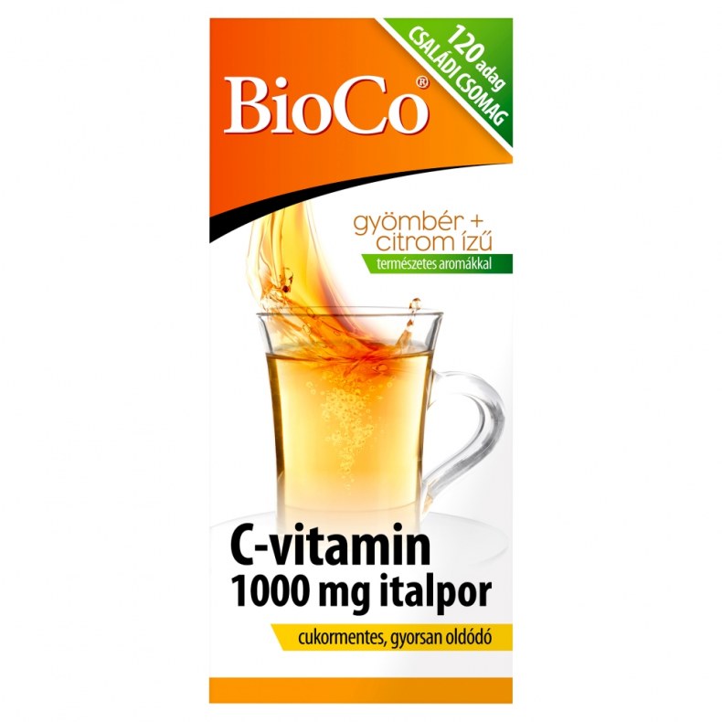 BioCo C-vitamin italpor 1000 mg 120X