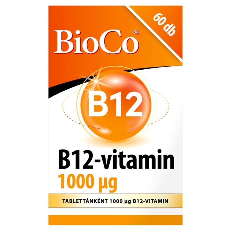 BioCo B12-vitamin 1000mcg tabletta 60db
