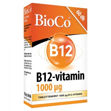 Alternative view of BioCo B12-vitamin 1000mcg tabletta 60db