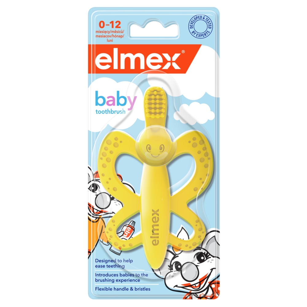 Elmex baby fogkefe és rágóka egyben 1x