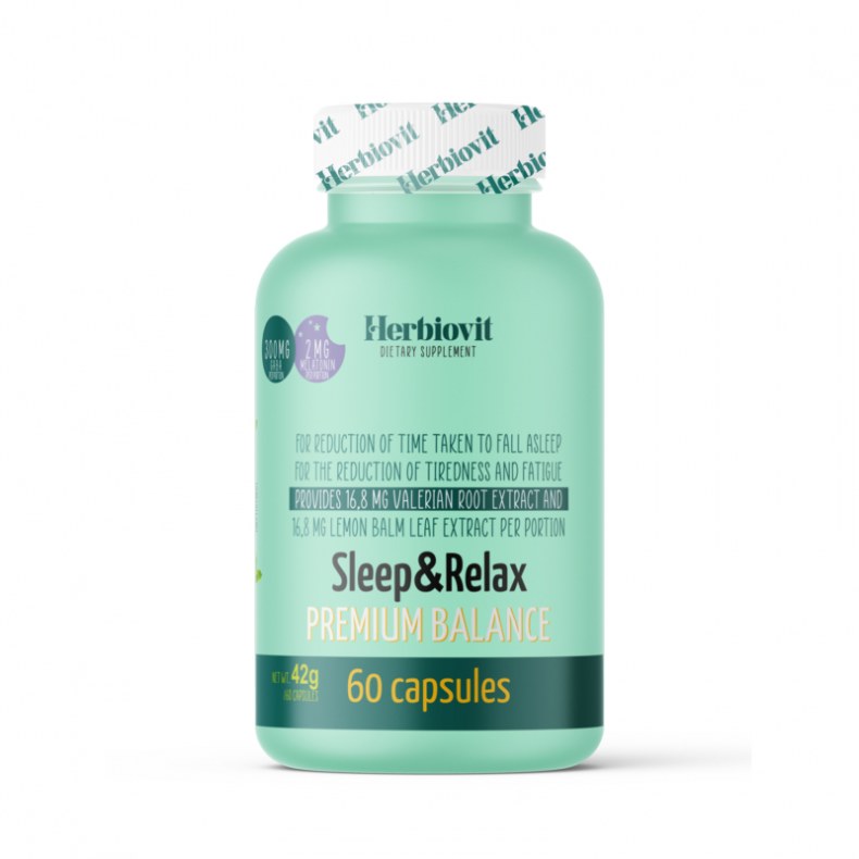 HERBIOVIT SLEEP AND RELAX PREMIUM BALANCE 60X