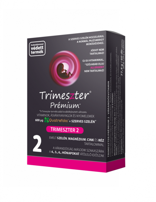 TRIMESZTER PREMIUM 2 TABL.VARANDOSNAK 60X