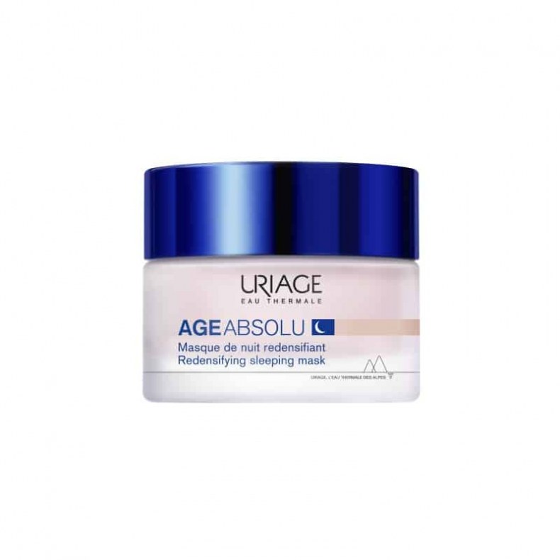 Uriage AGE ABSOLU Bőrtömörséget fokozó ránctalanító éjszakai krém maszk 50 ml