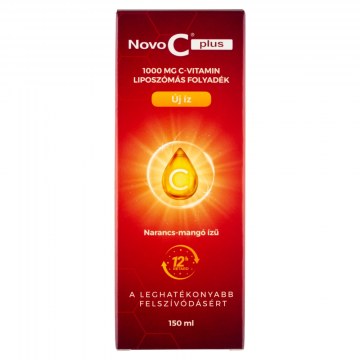Novo C plus liposzómás C-vitamin 1000mg folyékony 150ml