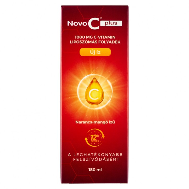 Novo C plus liposzómás C-vitamin 1000mg folyékony 150ml