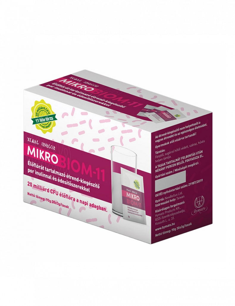 MIKROBIOM-11 ÉLŐFLÓRÁS ÉTRENDKIEG.POR 30X