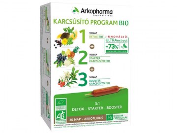 ARKOFLUIDS BIO KARCSÚSÍTÓ 3:1 AMPULLA 30X