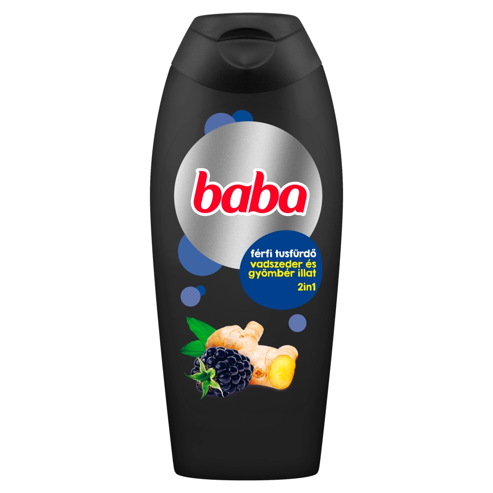 Baba tusfürdő férfiaknak vadszeder/gyömbér 400ml