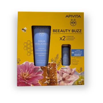 APIVITA AQUA BEELICIOUS HIDRATÁLÓ CSOMAG RICH 40+15ML