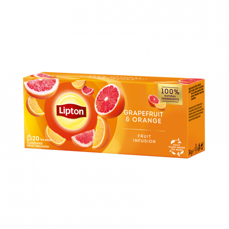 LIPTON TEA GRAPEFRUIT-NARANCS FILTERES 20X