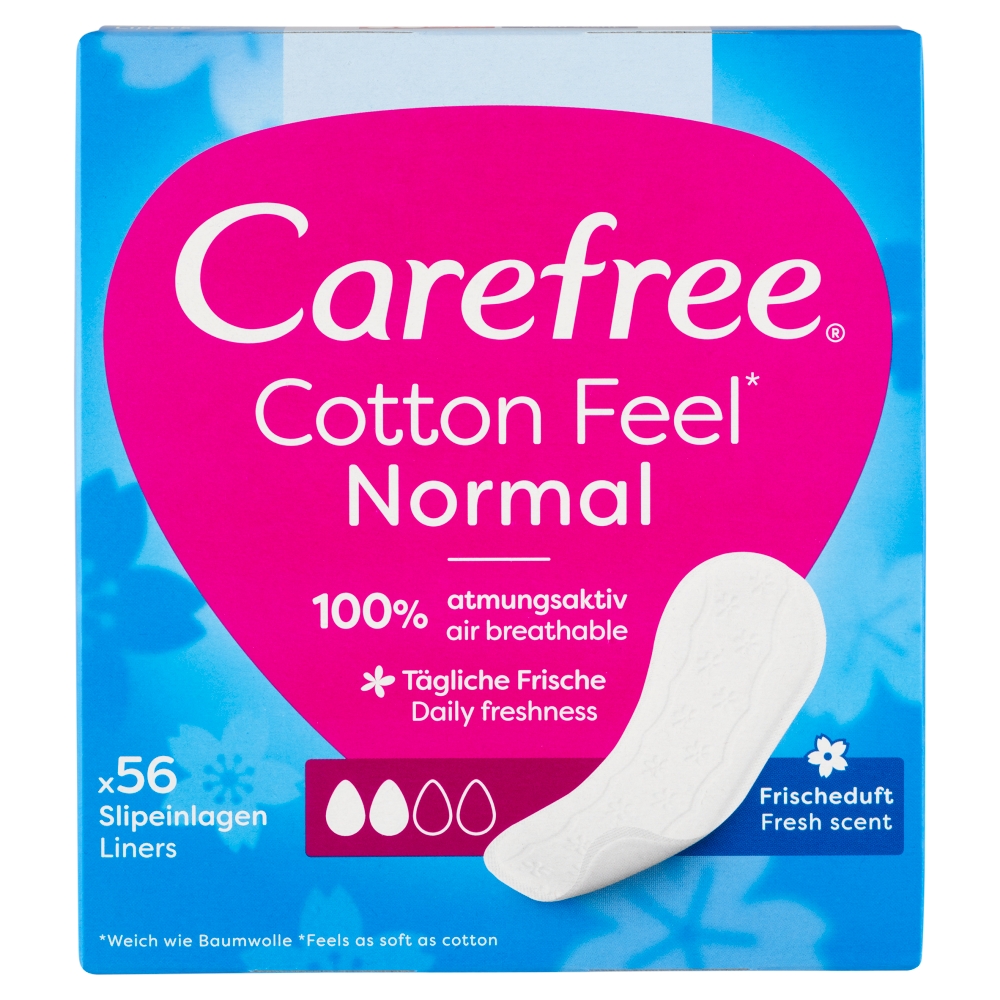 Carefree Cotton Fresh Tisztasági Betét 56X