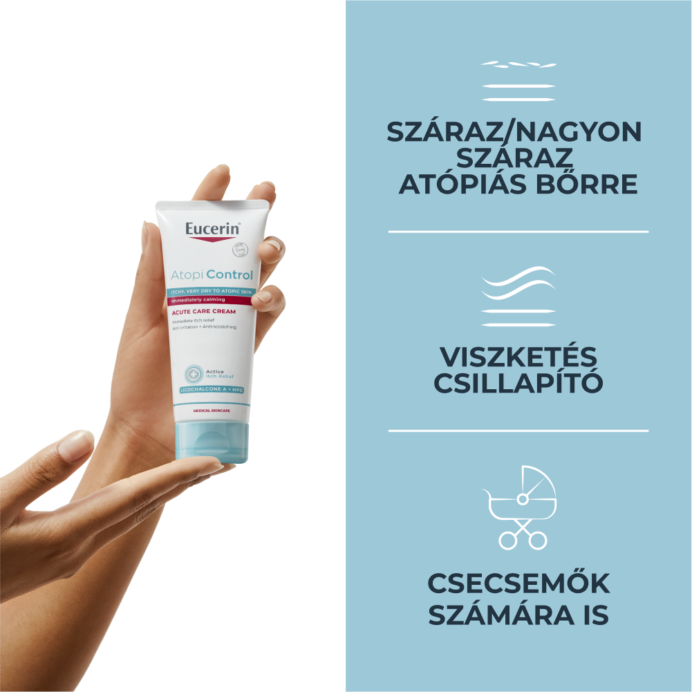 Eucerin AtopiControl SOS bőrnyugtató krém 100 ml - Image 7
