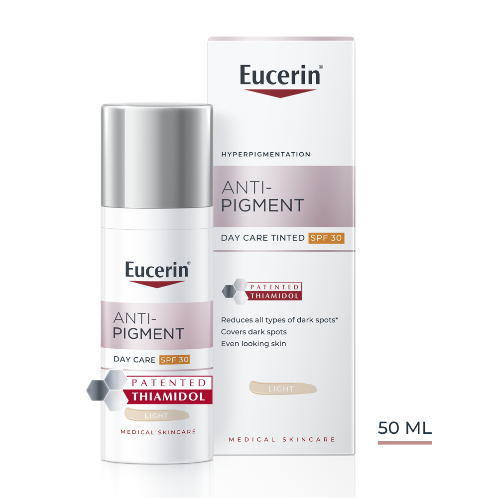 Eucerin Anti-Pigment színezett nappali arckrém medium SPF30 50 ml - Image 6