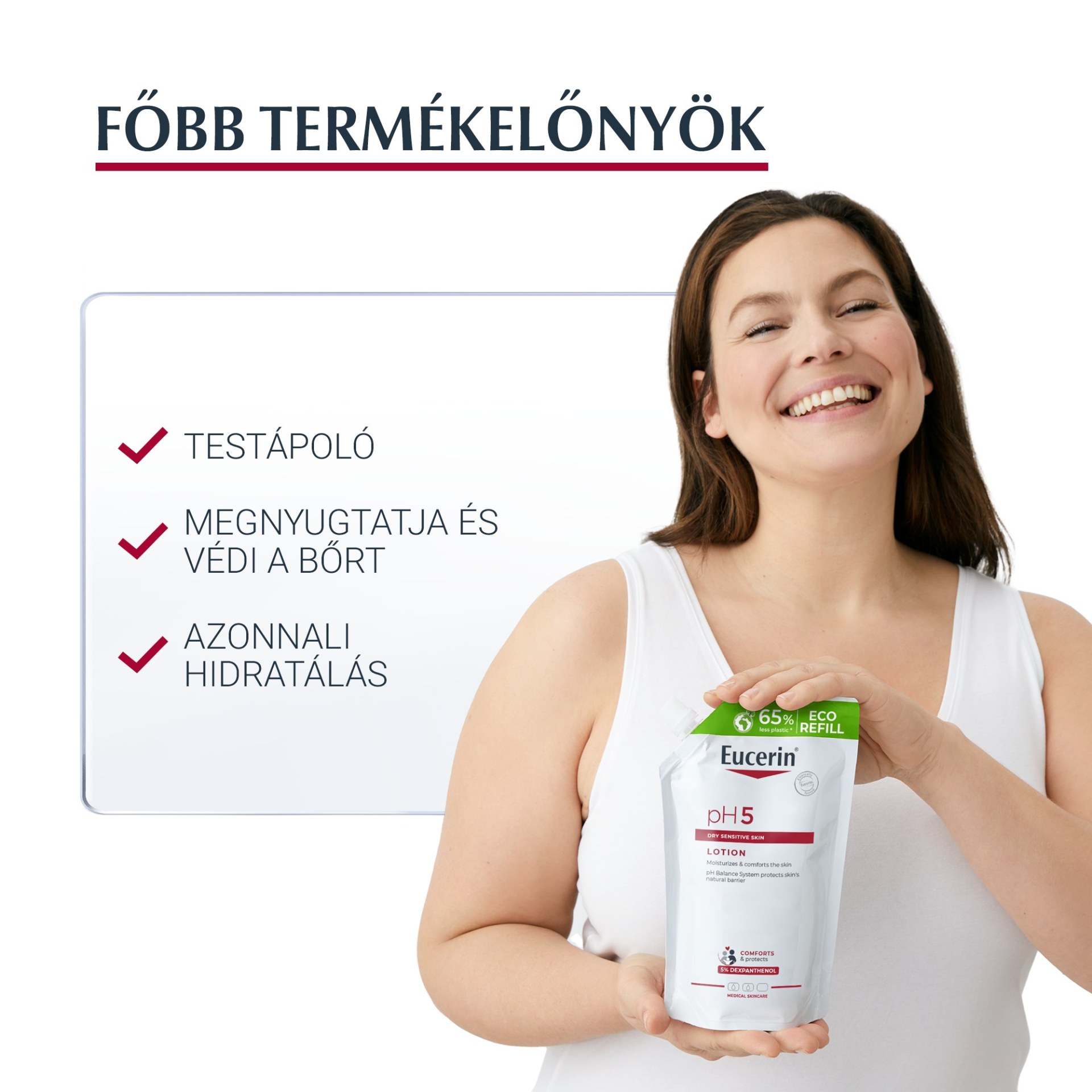 Eucerin pH5 intenzív testápoló öko utántöltő 400 ml - Image 9