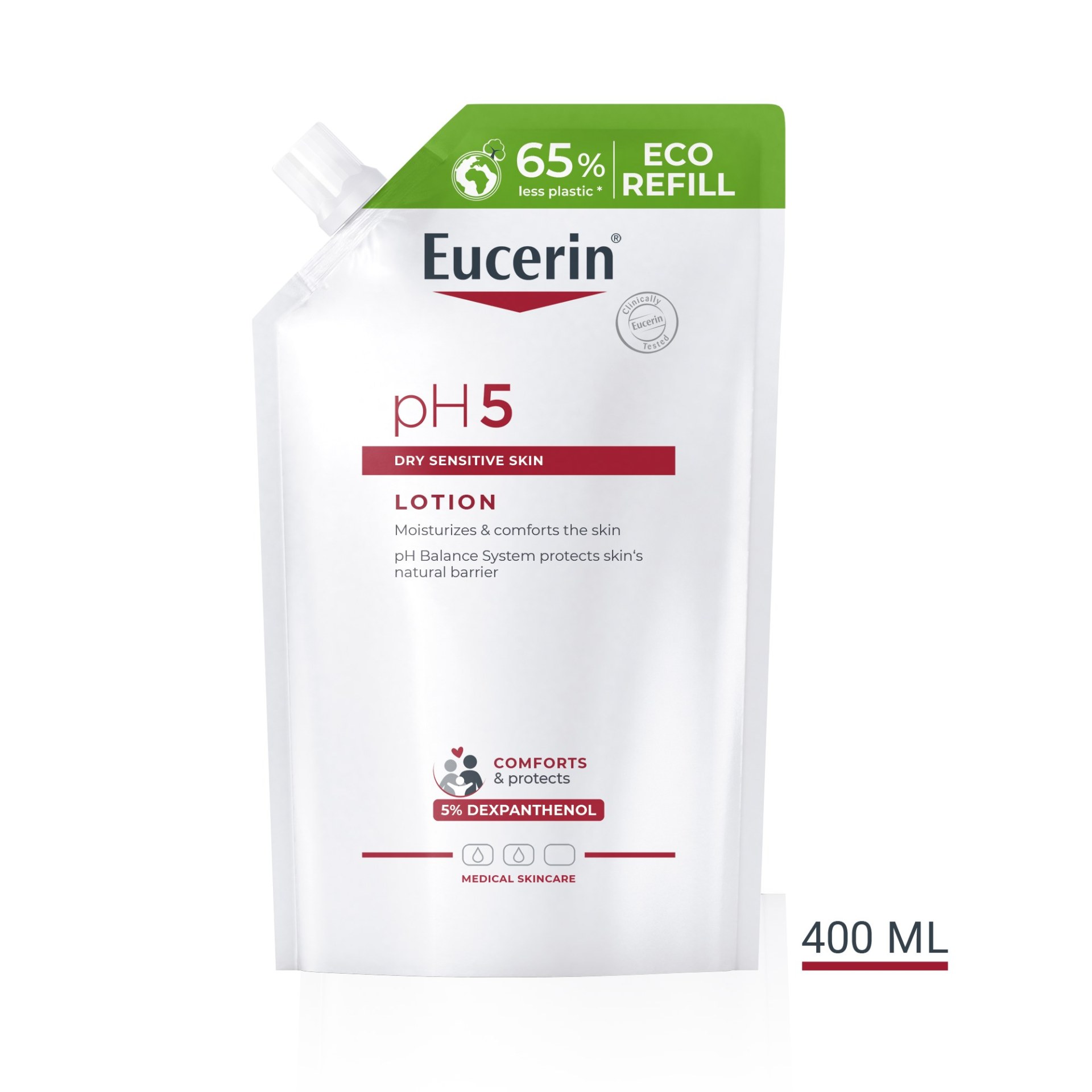 Eucerin pH5 intenzív testápoló öko utántöltő 400 ml - Image 5