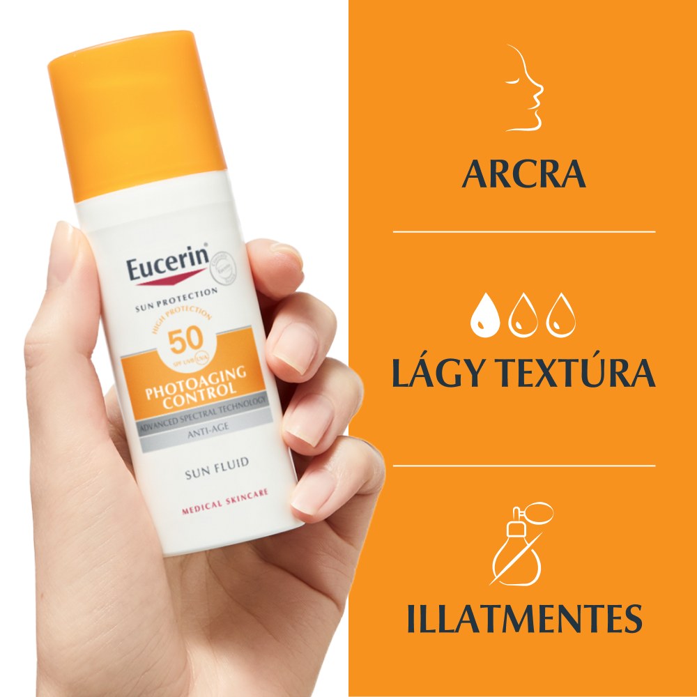 Eucerin Sun Photoaging Control napozókrém arcra SPF50 50 ml - Image 3