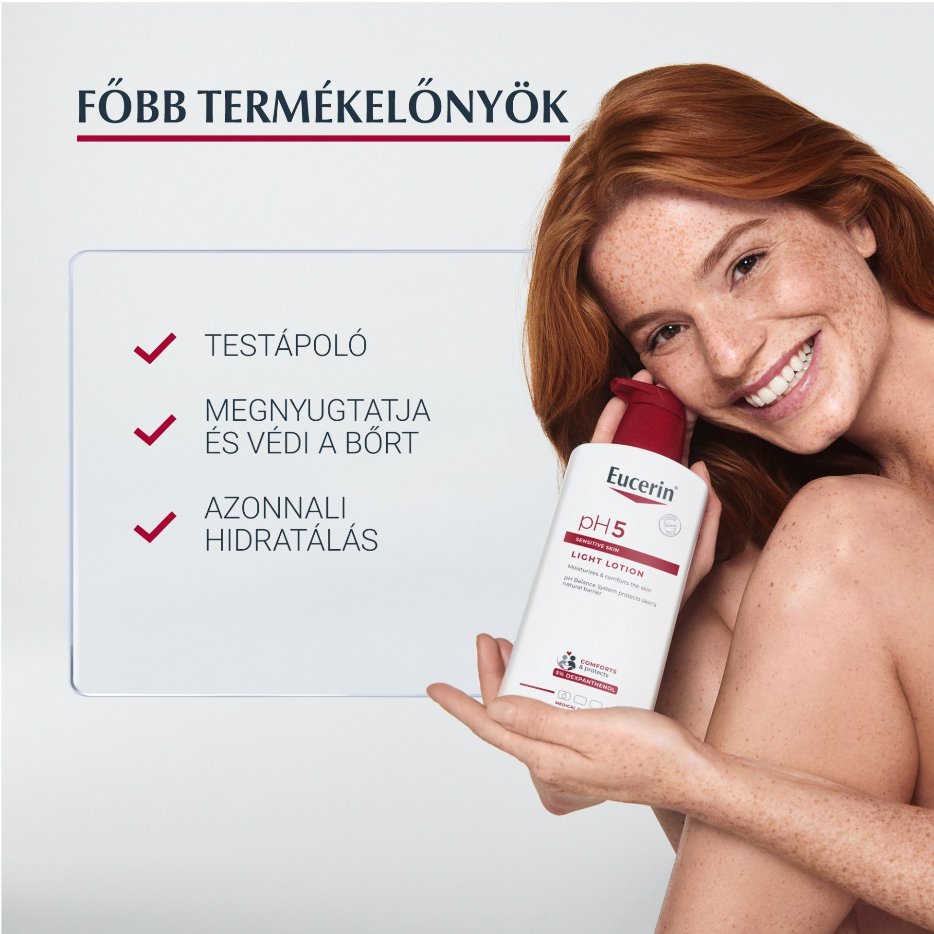 Eucerin pH5 könnyű hidratáló testápoló 400 ml pumpás - Image 8