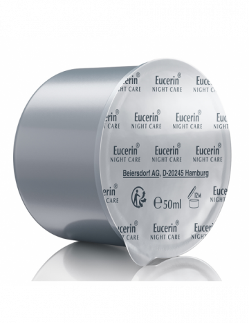 Alternative view of Eucerin hyaluron-filler x3 effect éjszakai öko utántöltő krém 50ml
