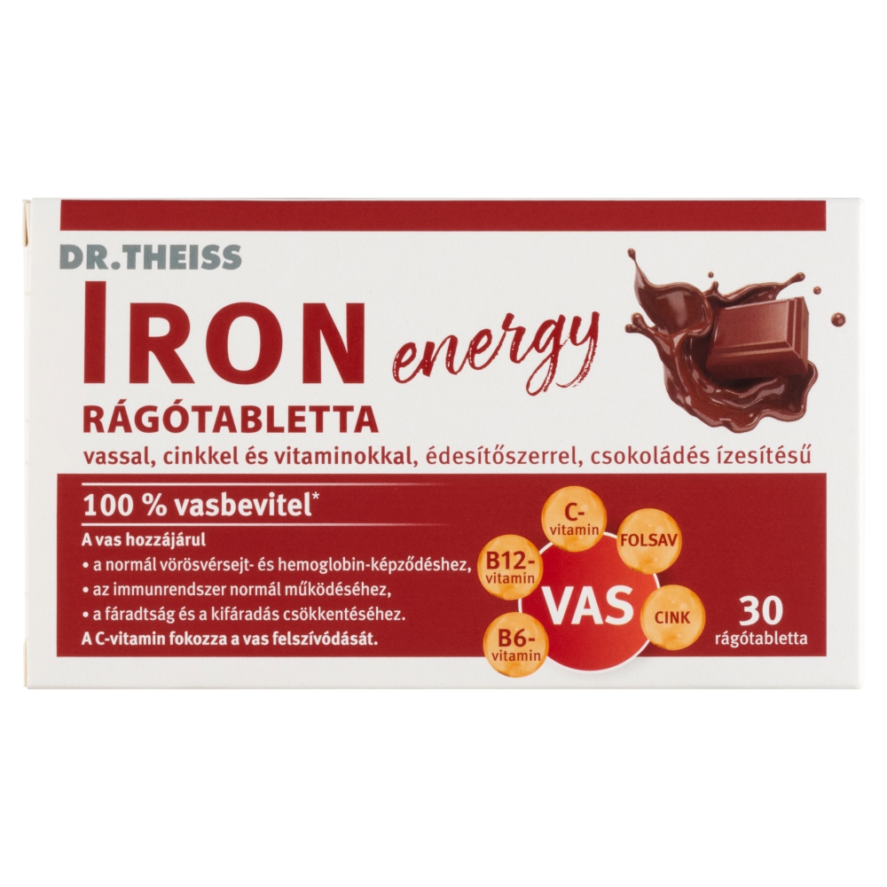 Iron Energy Rágótabletta
