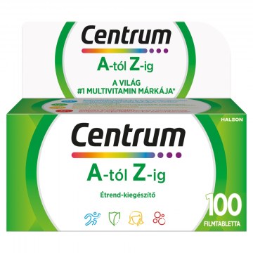 Centrum A-tól Z-ig multivitamin filmtabletta 100db