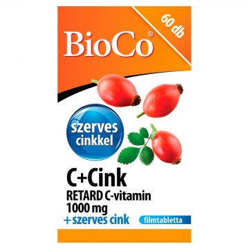 BioCo C+Cink Retard 1000mg filmtabletta 60x
