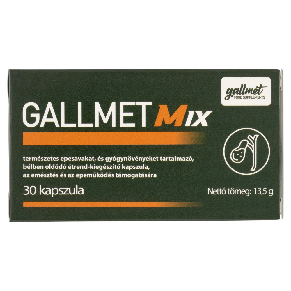 Gallmet Mix Étrendkiegészítő Kapszula 30X