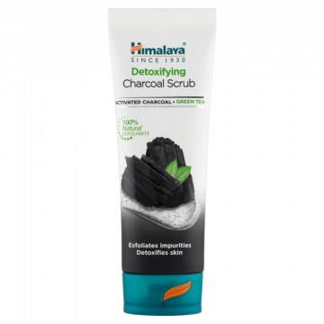 Himalaya Herbals Méregtelenítő Arcradír Szén+Zöldtea 75ML