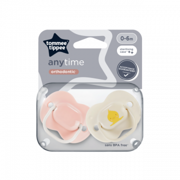 Alternative view of Tommee Tippee Anytime játszócumi 0-6 hó 2 db