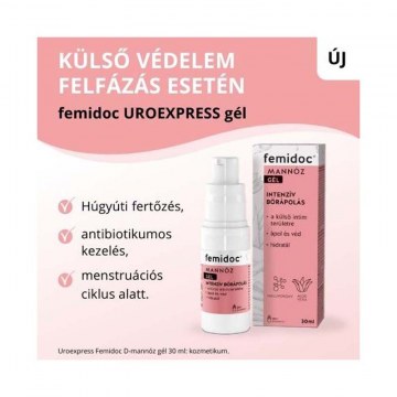 Alternative view of UROEXPRESS FEMIDOC D-MANNÓZ INTIM GÉL 30ML