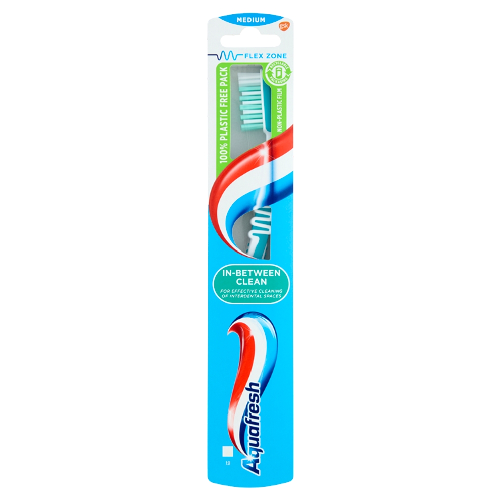 Aquafresh fogkefe in between clean medium 1x