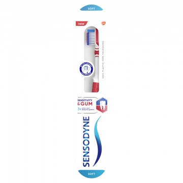 Sensodyne sensitivity& gum fogkefe soft 1x