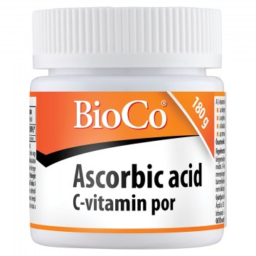 Alternative view of BIOCO ASCORBIC ACID C-VITAMIN POR 180G