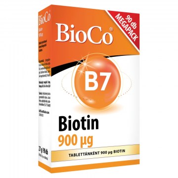 Alternative view of BIOCO BIOTIN 900MCG TABLETTA 90X