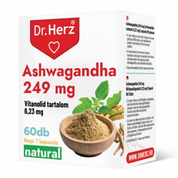 DR HERZ ASHWAGANDHA 249MG KAPSZULA  60X