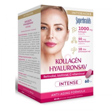 Interherb KOLLAGÉN HYALURONSAV INTENSE TABLETTA 60X