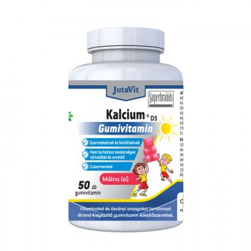 JUTAVIT KALCIUM+D3 GUMIVITAMIN CUKORMENTES 50X