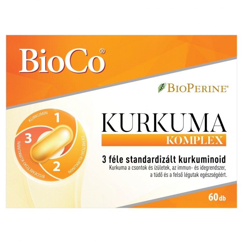 BIOCO KURKUMA KOMPLEX KAPSZULA 60X