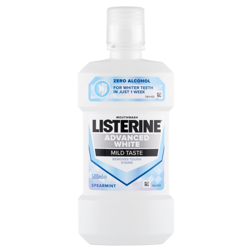 Listerine Advanced White Mild Taste 500ml