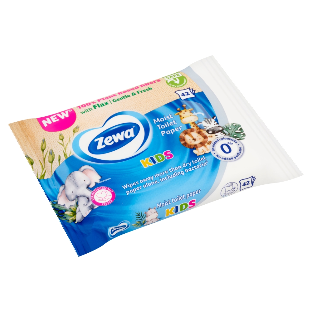 Zewa Kids Nedves Toalettpapír 42 db - Image 2