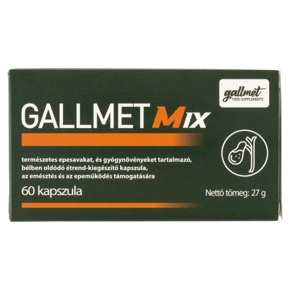 Gallmet Mix Étrend-Kiegészítő Kapszula 60X