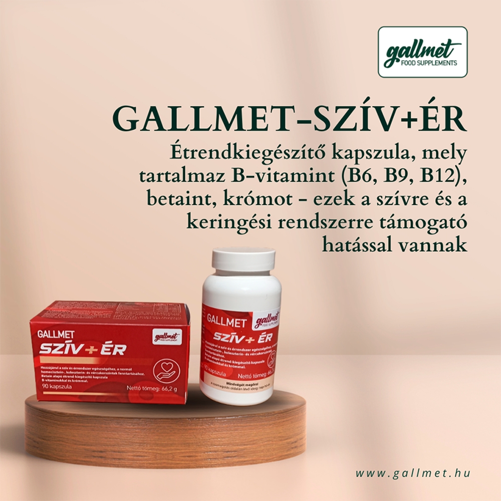 Gallmet Szív+Ér Kapszula 90X - Image 4