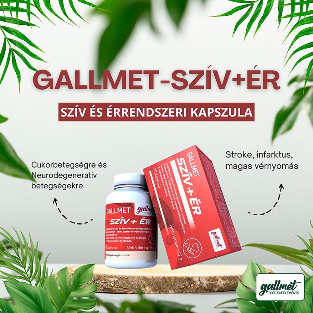 Gallmet Szív+Ér Kapszula 90X - Image 5