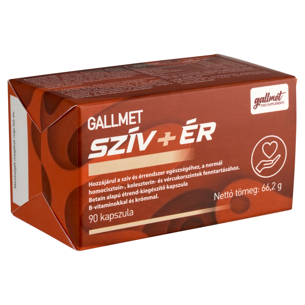 Gallmet Szív+Ér Kapszula 90X - Image 3