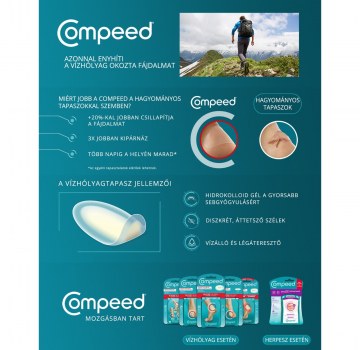 Alternative view of COMPEED VÍZHÓLYAGTAPASZ KÖZEPES 5X