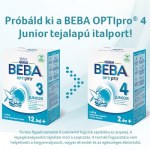 Beba Optipro 3 Junior tejalapú anyatej-kiegészítő tápszer 12. hó+ 600 g