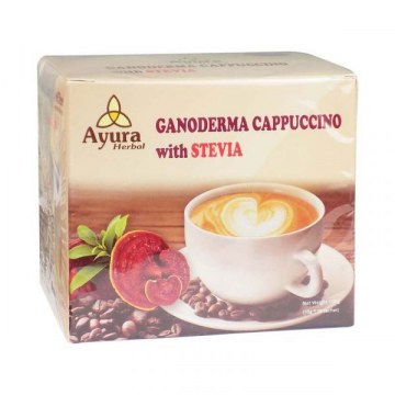 AYURA CAPPUCCINO GANODERMA STEVIA 10X