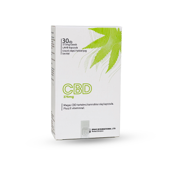 Alternative view of BIO VITALITY CBD 375MG KAPSZULA 30X