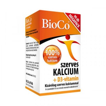 BIOCO SZERVES KALCIUM+D3-VITAMIN FILMTABLETTA 90X