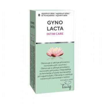 GYNO LACTA INTIM CARE HÜVELYTABLETTA 8X